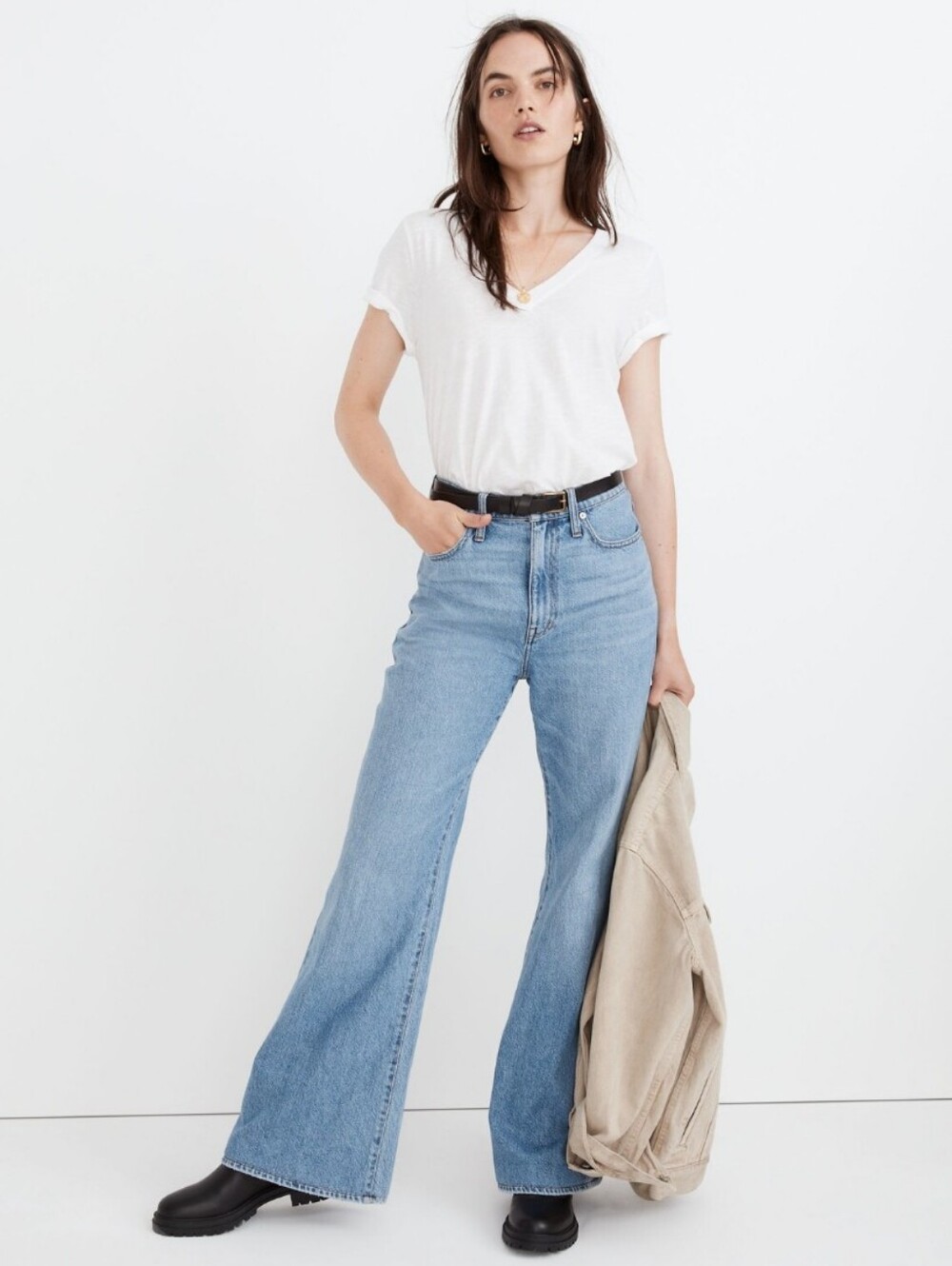 Madewell Baggy Flare Jeans- 32